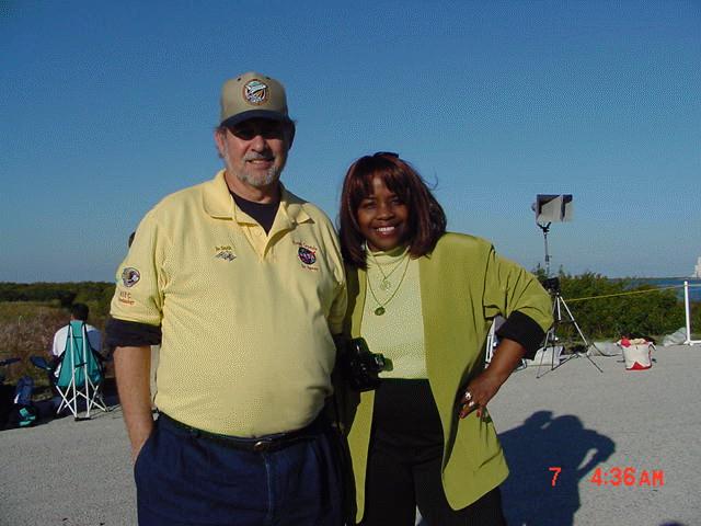 Mr. Bo Smith, Program Manager and Denise Riggins, a teacher from Duval County